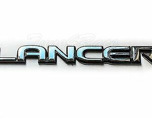 סמל מיצובישי 172 מ"מ כיתוב LANCER