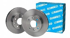 סט צלחות בלם קדמי יונדאי אלנטרה BRECO