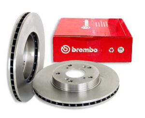 סט צלחות בלם קדמי מזדה 3 2.0 חברת BREMBO