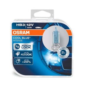 זוג נורות OSRAM COOL BLUE INTENSE HB3 גרמניה