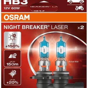 זוג נורות OSRAM NIGHT BREAKER LASER HB3