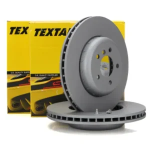 סט צלחות בלם ב.מ.וו סדרה 5 קדמי TEXTAR