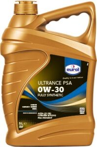 שמן EUROL ULTRANCE PSA 0W30 סינטטי מלא 5 ליטר