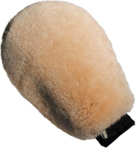 כפפה לרחיצת הרכב צמר אמיתי MEGUIAR'S Lambs Wool Mitt