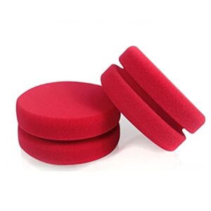 אפליקטור ספוג אדום כפול לווקס 2 יח' Chemical Guys WAX APPLICATOR