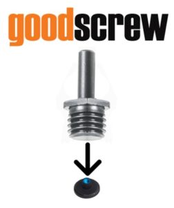 מתאם למברגה עבור פלטה לפוליש CHEMICAL GUYS GOOD SCREW POWER DRILL ADAPTER FOR ROTARY BACKING PLATES