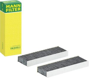 פילטר מזגן פג'ו 208 מ20 עם פחם MANN CUK26025-2