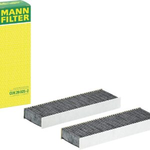 פילטר מזגן פג'ו 208 מ20 עם פחם MANN CUK26025-2