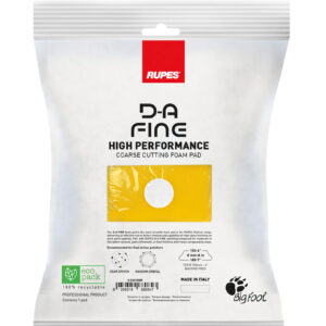ספוג לפוליש עדין 130 מ"מ צהוב אורביטלי RUPES FINISHING FOAM PAD