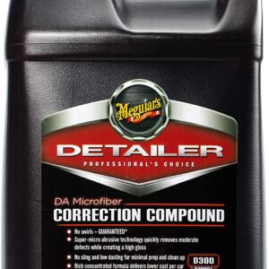 קומפאונד מקצועי לפולישר דואל-אקשן Meguiar’s DA Microfiber Compound גלון