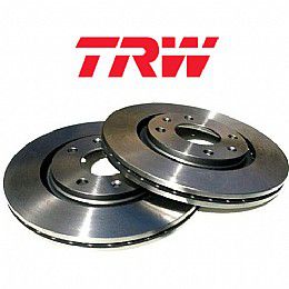 סט צלחות בלם אחורי אוקטביה,גולף,פביה  TRW