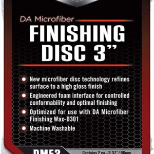 פד מיקרופייבר (2 יח') ווקס 3 אינטש Meguiar's DA Microfiber Finishing Disc