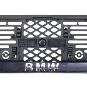 מסגרת למספר רישוי עם סמל ב.מ.וו BMW (זוג)