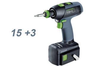 מברגת ליתיום FESTOOL T15+3