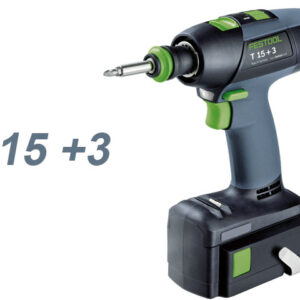 מברגת ליתיום FESTOOL T15+3