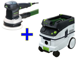 סט שואב חשמלי + מלטשת חשמלית FESTOOL