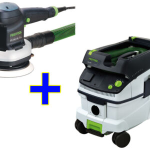 סט שואב חשמלי + מלטשת חשמלית FESTOOL