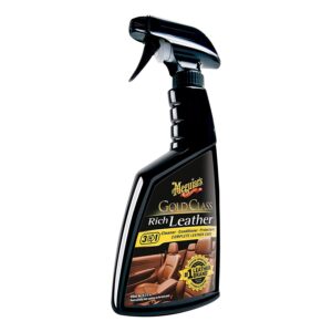 תרסיס ניקוי ושמירה ריפודי עור באחד Meguiar's Leather Cleaner & Conditioner