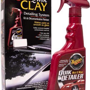 ערכת פלסטלינה מקצועית + נוזל סיכוך MEGUIAR'S