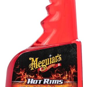 תרסיס ניקוי חישוקים עשויים כרום Meguiar's G19124 Hot Rims Chrome Wheel Cleaner
