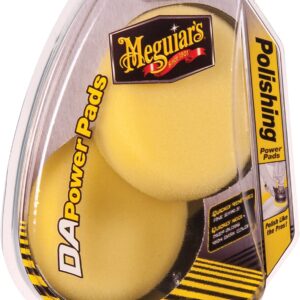 זוג פדים צהוב לפוליש Meguiar'S Me G3508Int Da Polishing Pad Pack