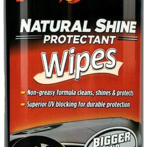 מגבונים לחידוש פלסטיק וגומי ברק נמוך Meguiar's G4100 Natural Shine Protectant WIPES