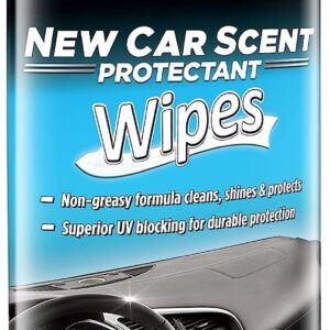 מגבונים  לחידוש פלסטיק בניחוח רכב חדש Meguiar's G4200 New Car Scent Protectant Wipes