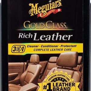תכשיר ניקוי וטיפוח עור Meguiar's G7214 Gold Class Rich Leather Lotion - Cleans, Conditions & Protects