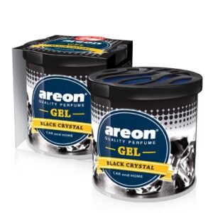 פחית ריח ג'ל בלאק קריסטל AREON GEL Black Crystal