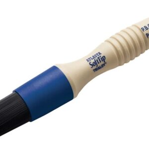 מברשת חלקים רכה מקצועית כחול ATLASTA SoftTip