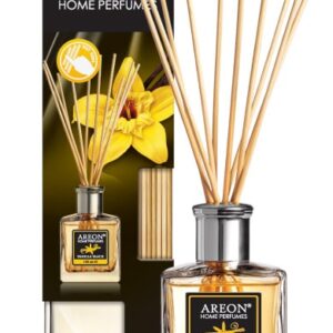 בקבוק מפיץ ריח מקלות גדול ניחוח ונילה בלאק AREON HOME PERFUME Vanilla Black 150ml