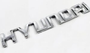 סמל יונדאי כיתוב HYUNDAI