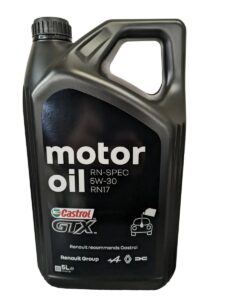 שמן מנוע CASTROL GTX 5W30 RN17 5L