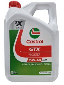 שמן מנוע Castrol GTX 15W40 4L