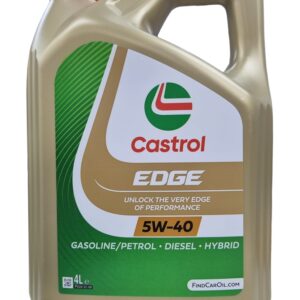 שמן Castrol EDGE 5W40 4L