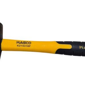 פטיש גומי ידית פיבר  KASCO 215316F