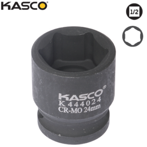 בוקסה שחורה 6 פינות הינע 1/2 18 מ“מ KASCO