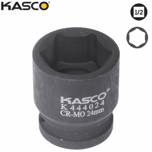 בוקסה שחורה  6 פינות הינע “1/2 40 מ"מ KASCO
