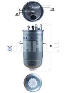 פילטר סולר VW אוקטביה KL147D