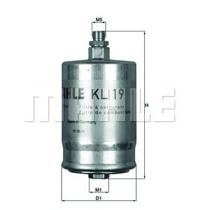 פילטר דלק מרצדס MAHLE KL19