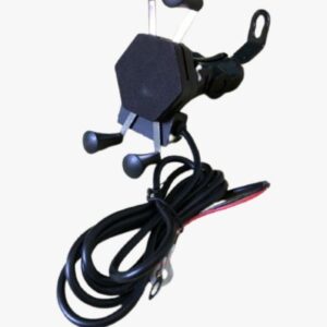 מתקן לטלפון X-GRIP כולל מטען לאופנועים,אופניים וקורקינט