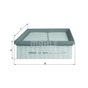 פילטר אויר פורד פיאסטה מעויין KNECHT/MAHLE