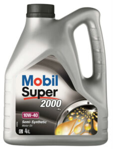 שמן מנוע MOBIL SUPER 2000  10W40  4L