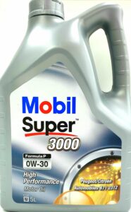 שמן מנוע MOBIL SUPER 3000 FORMULA P 0W30