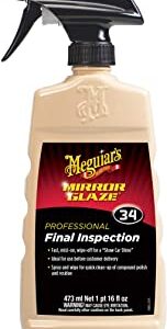 תרסיס דיטיילר מקצועי Meguiar's M34 Mirror Glaze Final Inspection