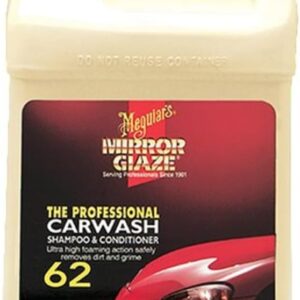 שמפו מקצועי  Meguiar's M6201 Mirror Glaze Car Wash Shampoo & Conditioner גלון