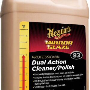 פוליש  מקצועי ומנקה צבע  Meguiar's Mirror Glaze Dual Action Cleaner Polish – 1 Gallon Container