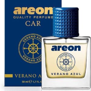 בקבוק בושם בניחוח ורנו אזול AREON PERFUME VERANO AZUL