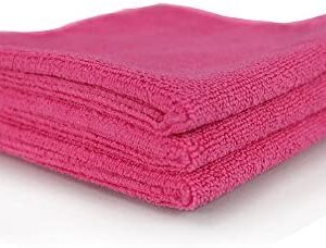 סט 3 מטליות מיקרופייבר (ורוד) CHEMICAL GUYS ULTRA FINE MICROFIBER TOWEL
