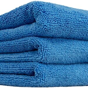 סט 3 מטליות מיקרופייבר (כחול) CHEMICAL GUYS ULTRA FINE MICROFIBER TOWEL